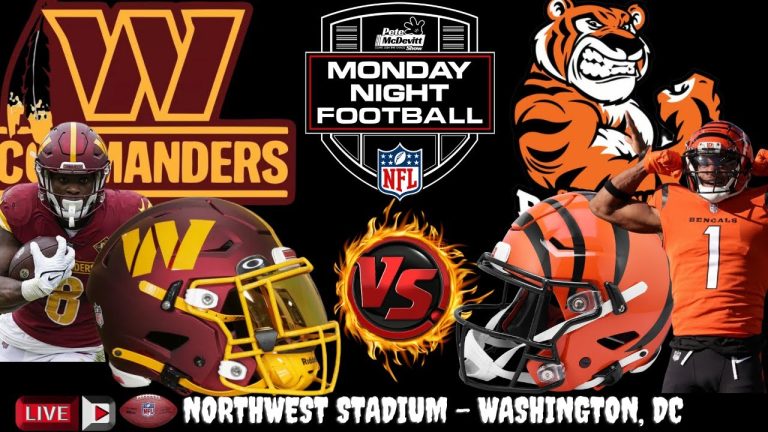 NFL Thriller: Bengals and Commanders Go Head to Head