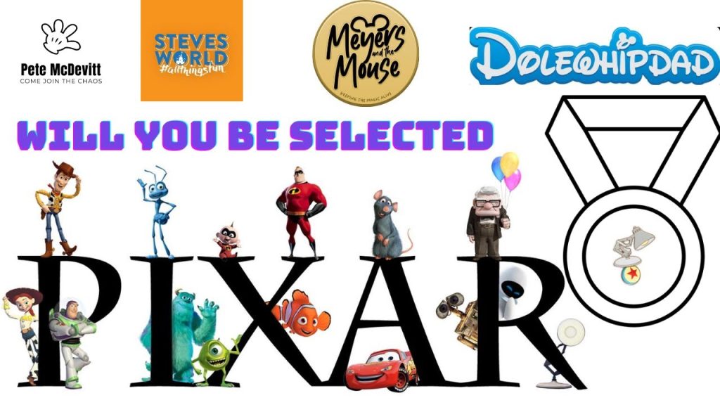 Pixar Badge Selection Show