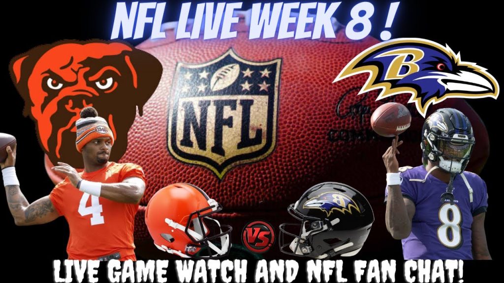 Baltimore Ravens vs Cleveland Browns || Ravens vs Browns || Browns vs Ravens: Live NFL Fan Stream