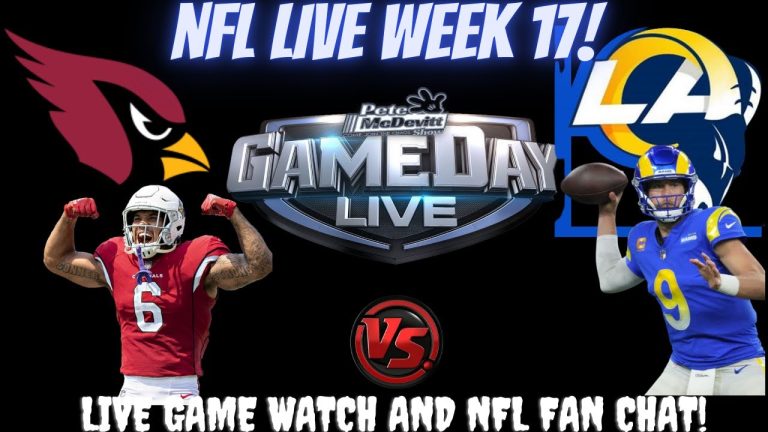 Rams vs Cardinals Live Streaming Scoreboard, Free Play-by-Play, Highlights| NFL Week 17