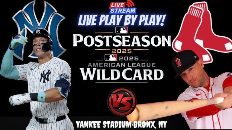 Boston Red Sox vs New York Yankees ⚾🔥 Live AL Wildcard GAME 2 Play-by-play Watch!