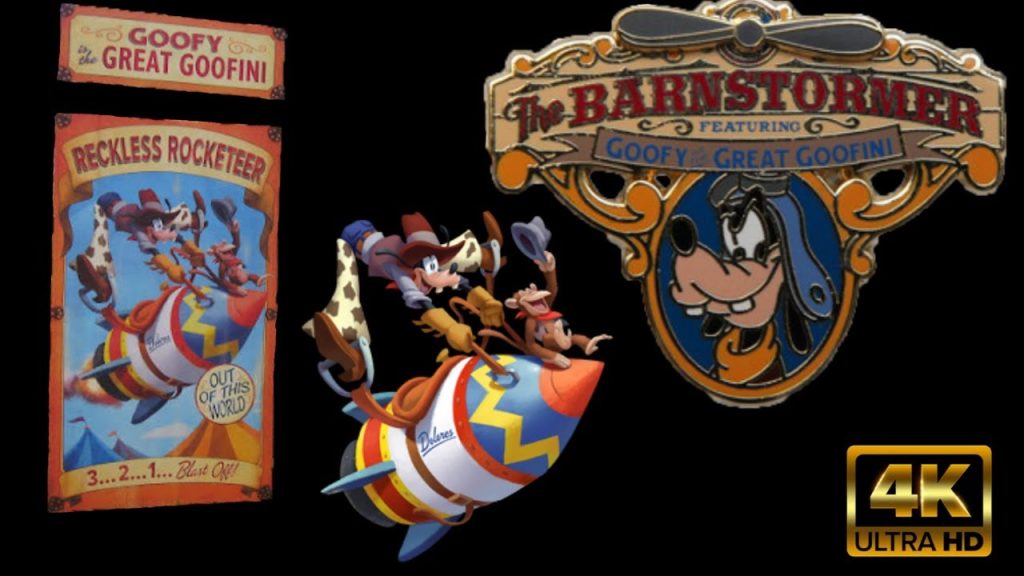 The Barnstormer | 4K HD Full Ride Attraction | Storybook Circus Magic Kingdom | Walt Disney World