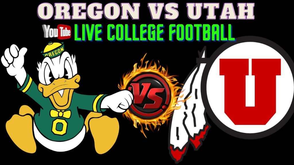 🔴LIVE – CFB Watch Oregon Ducks vs Utah Utes || PAC 12 Football Championship | OREvsUTAH