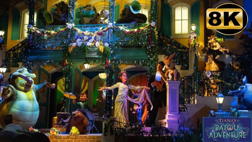 Tiana’s Bayou Adventure Magic Kingdom 8K ~ GO PRO!
