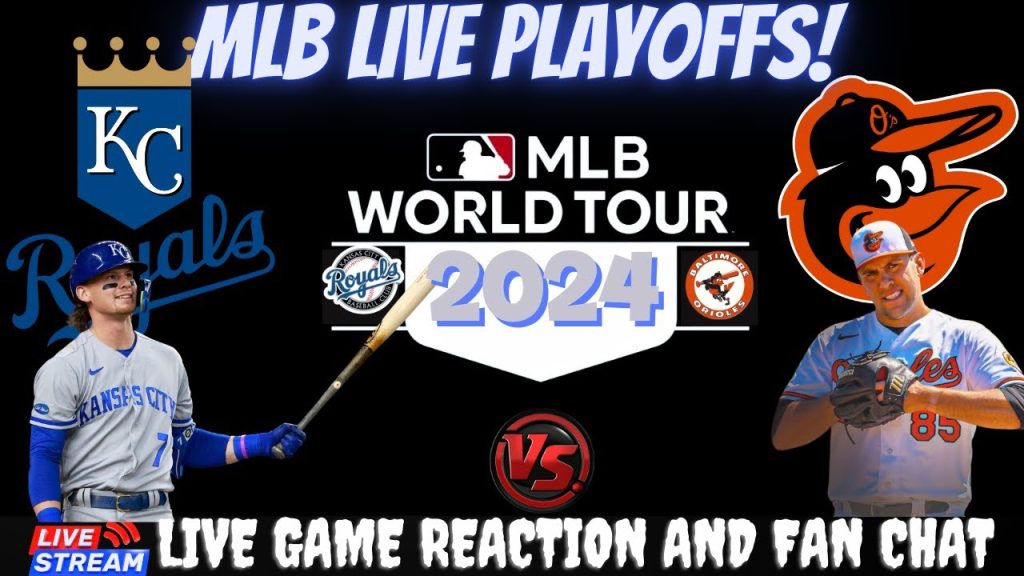 Baltimore Orioles vs Kansas City Royals ⚾🔥 Live MLB Wildcard Play-by-play Watch!