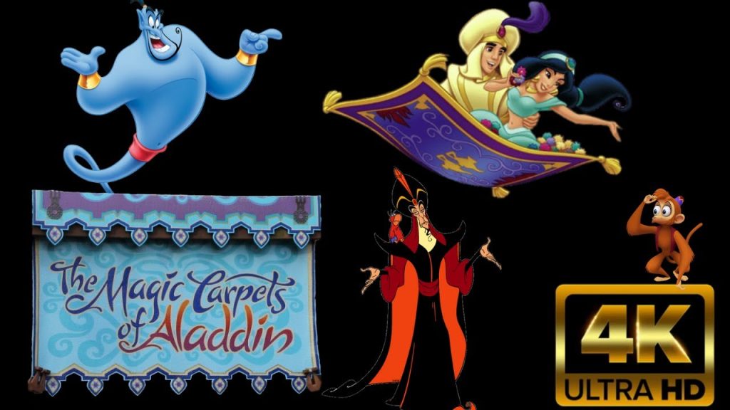 The Magic Carpets of Aladdin | 4K HD Full Ride | Adventureland Magic Kingdom | Walt Disney World