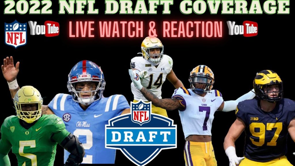 NFL DRAFT LIVE – DAY 2 || 2022 NFL draft live watch