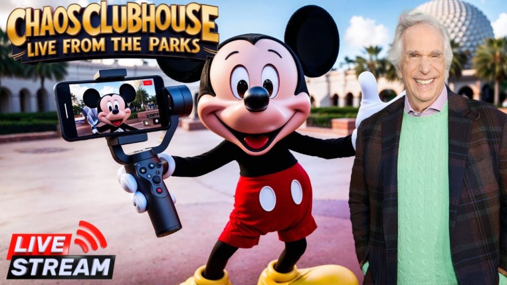 🔴Live: Disney EPCOT Henry Winkler Candlelight Processional Stream!