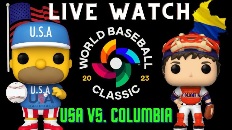 USA vs Columbia LIVE Poll Play ⚾ 2023 WORLD BASEBALL CLASSIC ⚾ Live Play Reaction & Fan Chat