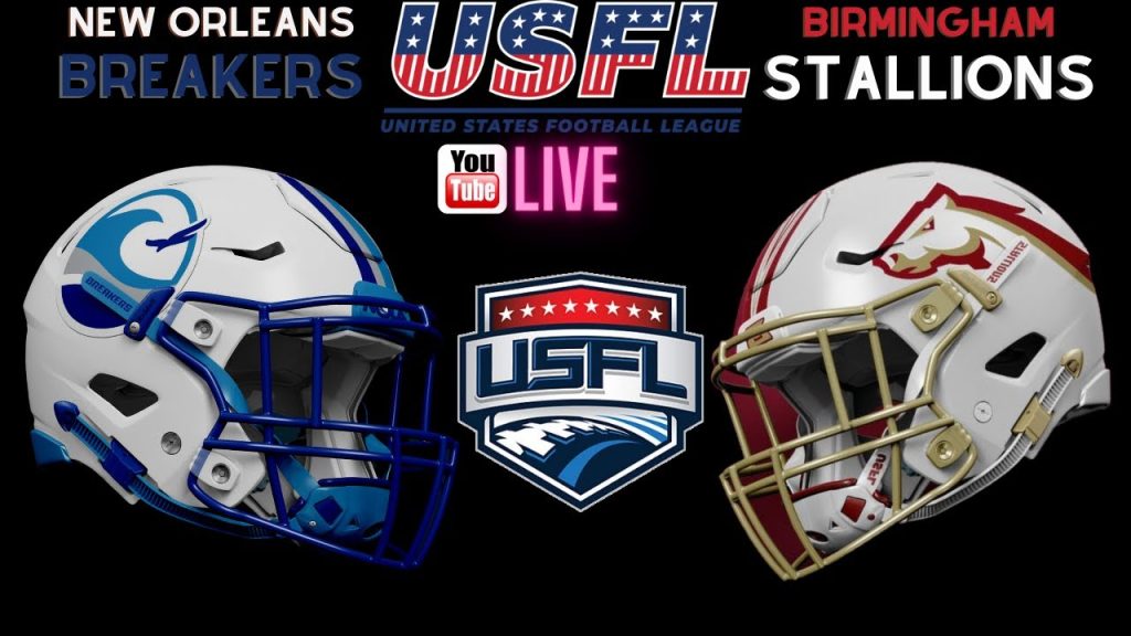 New Orleans Breakers vs Birmingham Stallions 🔴USFL Live Game || Live Football