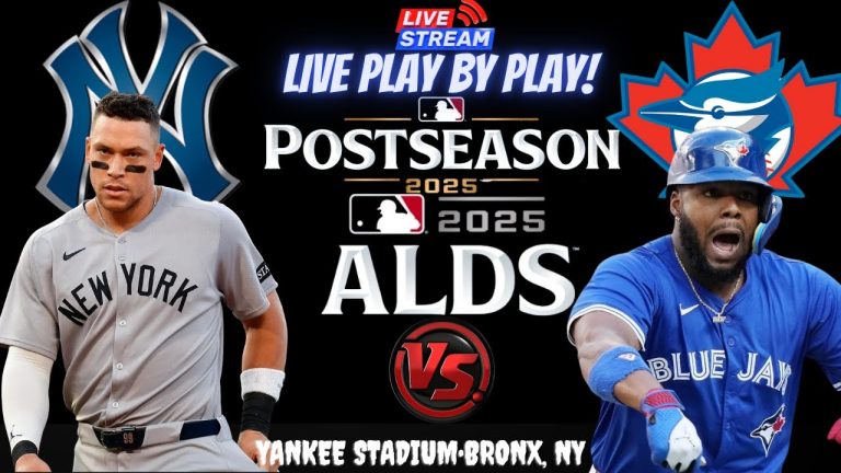 Toronto Blue Jays vs New York Yankees ⚾🔥 Live ALDS GAME 4 Play-by-play Watch!