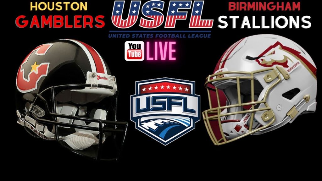 Houston Gamblers vs Birmingham Stallions 🔴USFL Live Game || Live Football