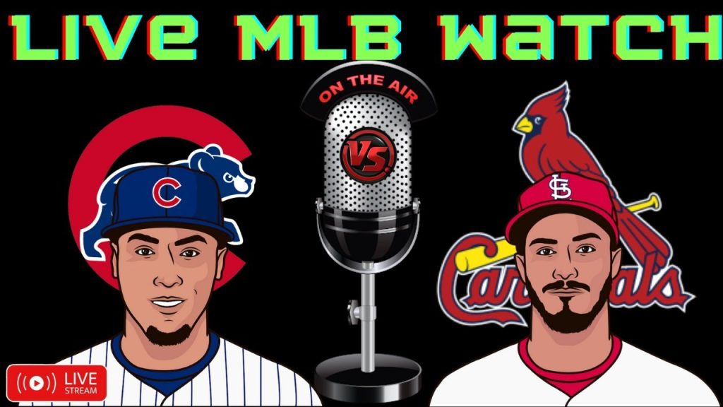 Cardinals VS Cubs 🔴⚾STLvsCHC LIVE MLB Watch Party ⚾ Play By Play Reaction.