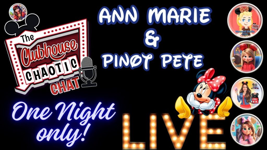 Disney Live Show ~ Clubhouse Chaotic Chat ~ Ann Marie & Pinot Pete