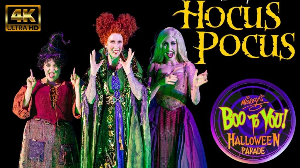 Mickey’s Not-So-Scary Halloween Party Hocus Pocus – RAIN SHORTENED || 4K HD 60fps 1st Night 2022