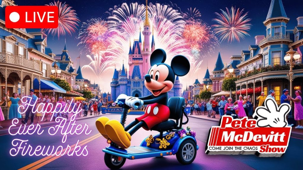 Walt Disney World Magic Kingdom Happily Ever After Fireworks LIVE