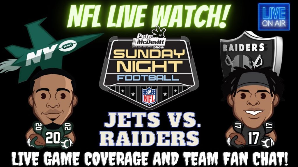 Las Vegas Raiders vs New York Jets || Raiders vs Jets  || Jets vs Raiders : Live NFL Fan Stream