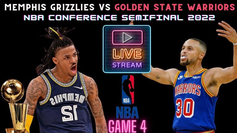 Memphis Grizzles vs Golden State Warriors Live Watch 🏀 NBA Playoffs Round 2 🏀 Game 4