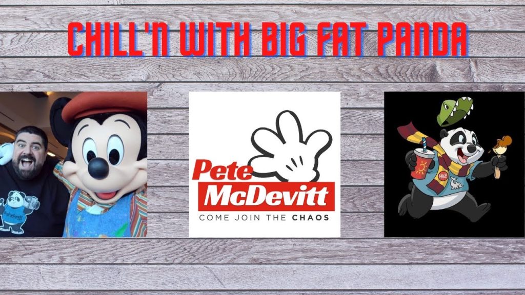 Disney Creator The Big Fat Panda sits down to “Chill with Pete McDevitt.”