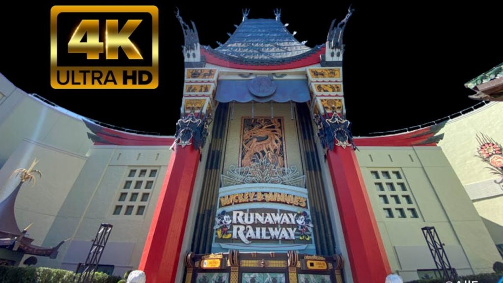 Mickey & Minnie’s Runaway Railway | 4K HD 60fps FULL HD POV