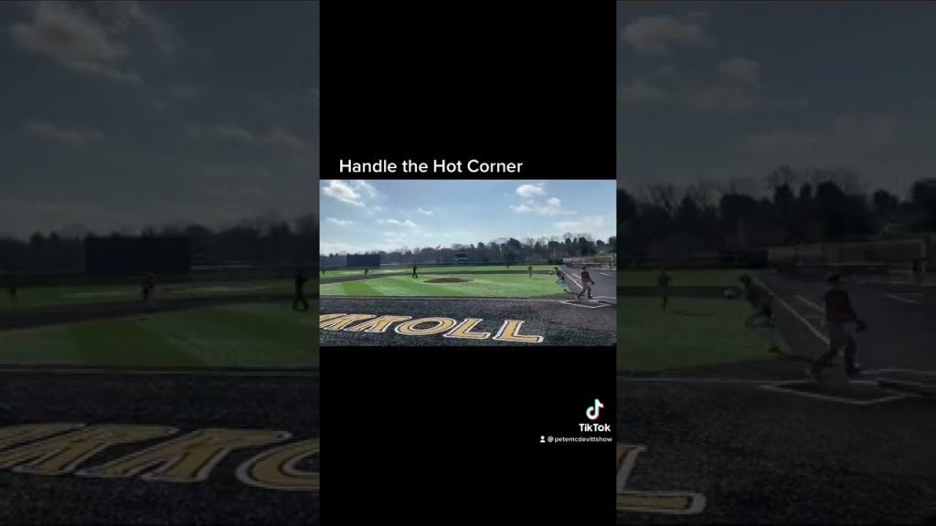 Preston on third this baseball morning