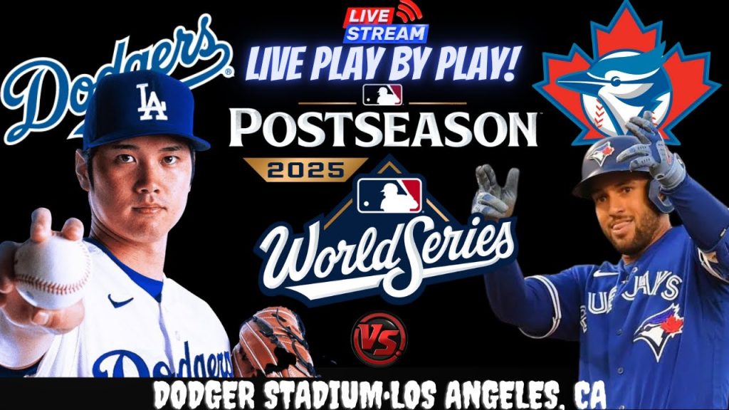 Los Angeles Dodgers vs Toronto Blue Jays ⚾🔥 2025 World Series Game 4