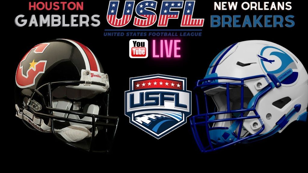 New Orleans Breakers vs Houston Gamblers 🔴 USFL Live Game || Live Football
