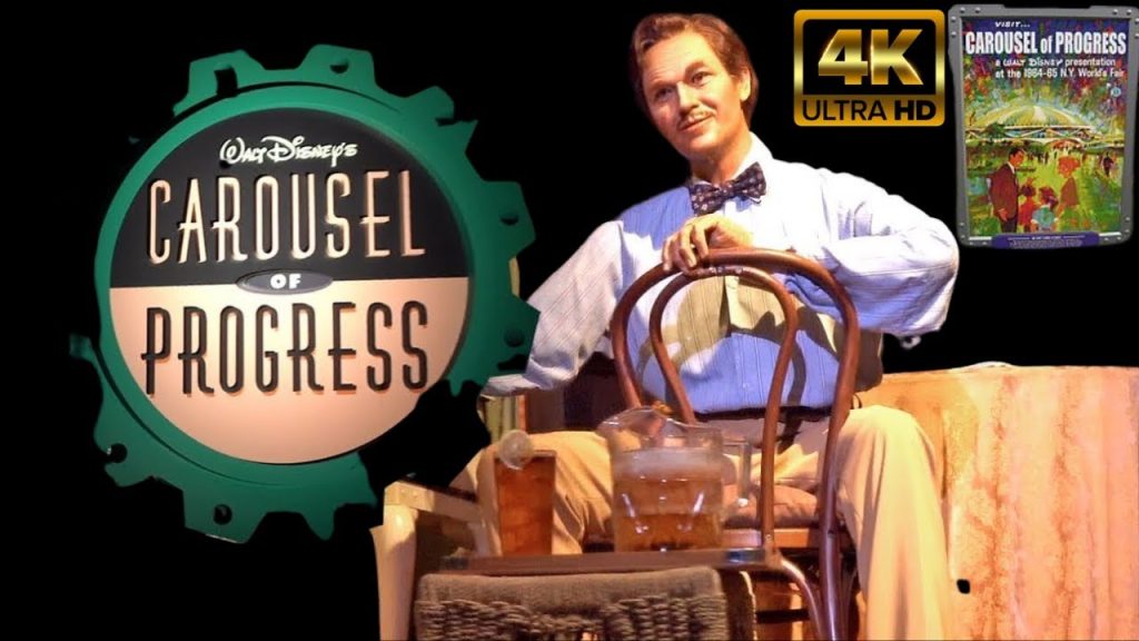 Carousel of Progress | 4K 60fps HD Full Ride Attraction | Tomorrowland Magic Kingdom | Walt Disney