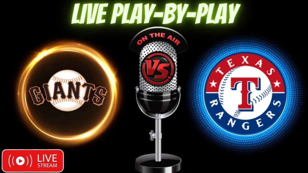 Giants VS Rangers LIVE MLB Watch Party Reaction-Chat Interaction