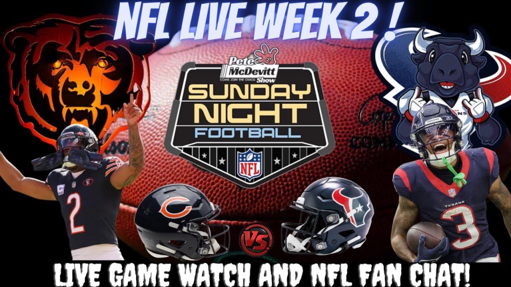 🔴LIVE NFL Football – Chicago Bears vs Houston Texans Live Watch