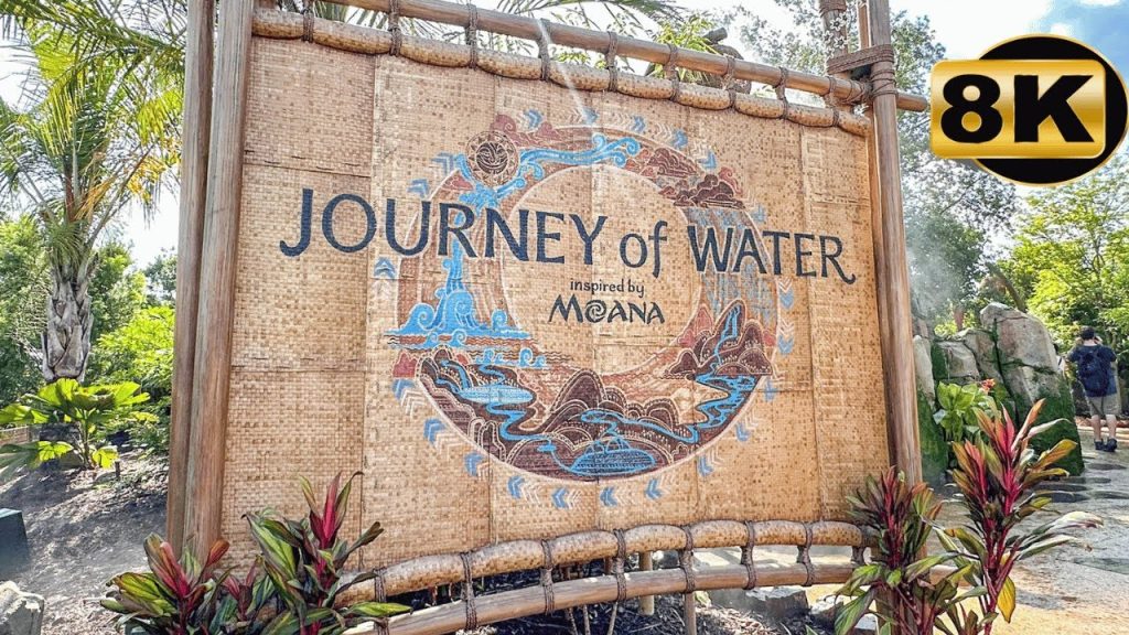 Disney Moana Journey of Water Epcot 8K
