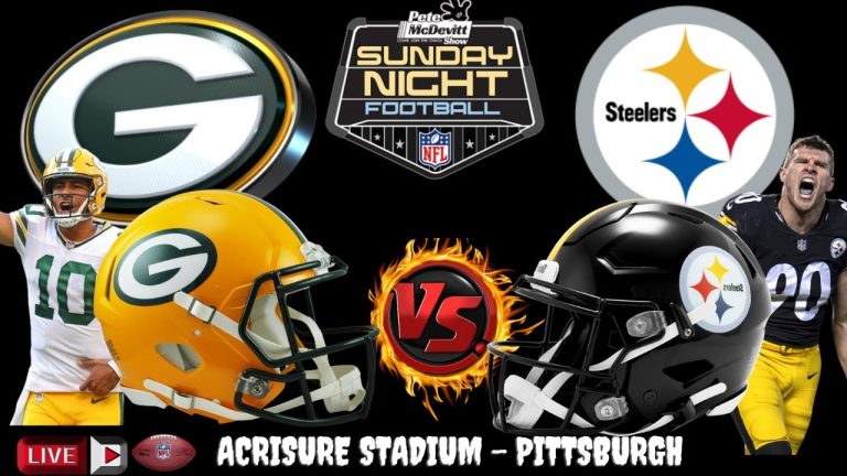 Steelers Battle Packers Live: NFL Sunday Showdown
