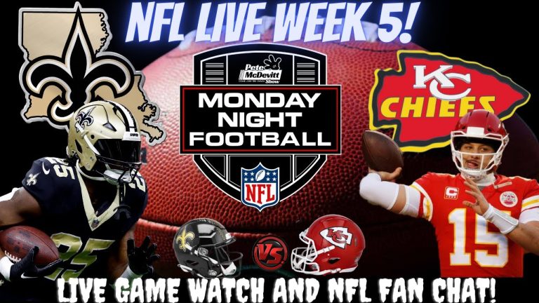 Kansas City Chiefs vs New Orleans Saints | Chiefs vs Saints || Saints vs Chiefs: Live NFL Fan Stream
