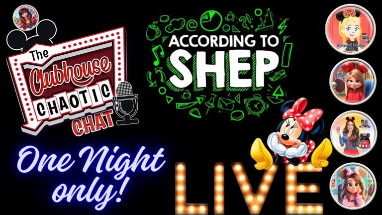 Disney Live Show ~ Clubhouse Chaotic Chat ~ According to Shep