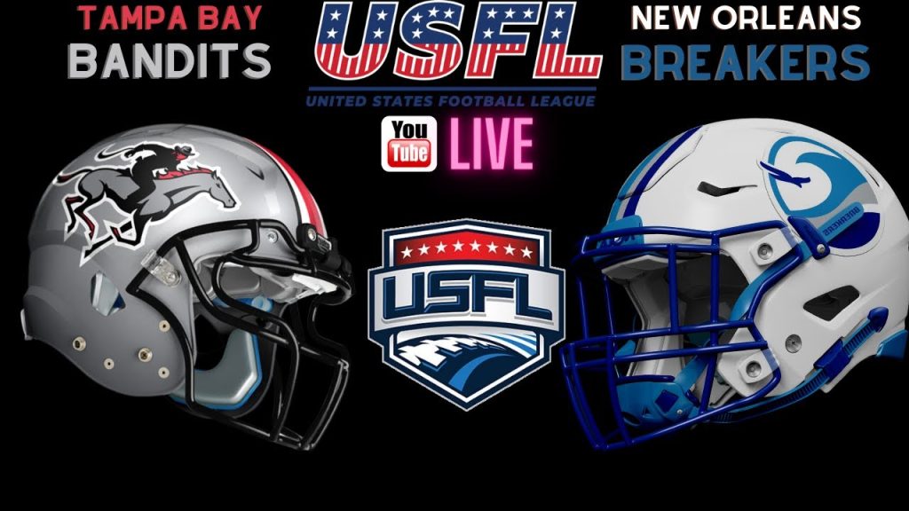 New Orleans Breakers vs Tampa Bay Bandits 🔴 USFL Live Game || Live Football