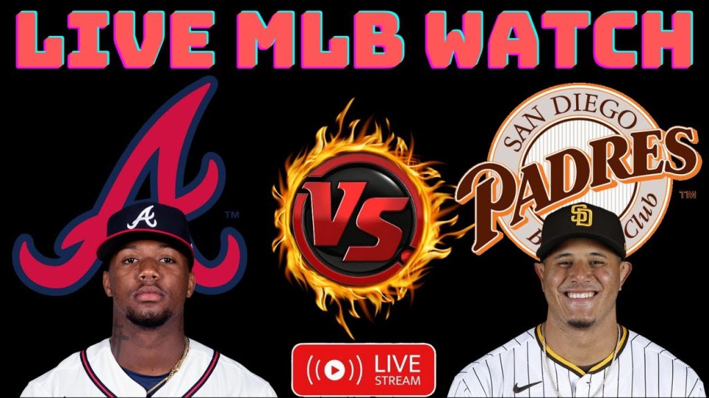 Padres VS Braves ⚾LIVE MLB Watch Party ⚾Reaction-Chat Interaction SDvsATL