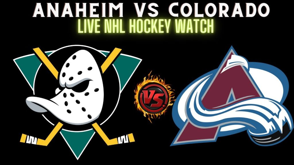 Anaheim Ducks vs Colorado Avalanche 🔴LIVE NHL Hockey || ANAvsCOL || COLvsANA