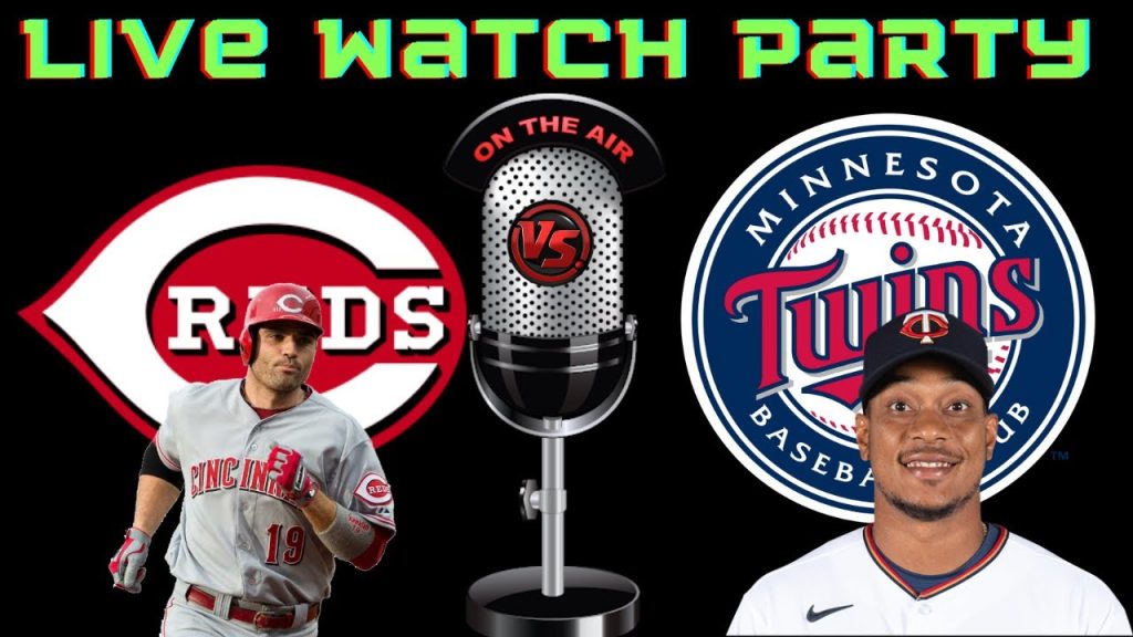 Reds VS Twins 🔴 LIVE ⚾ MLB #CINNvsMINN Watch Party Play By Play Reaction.
