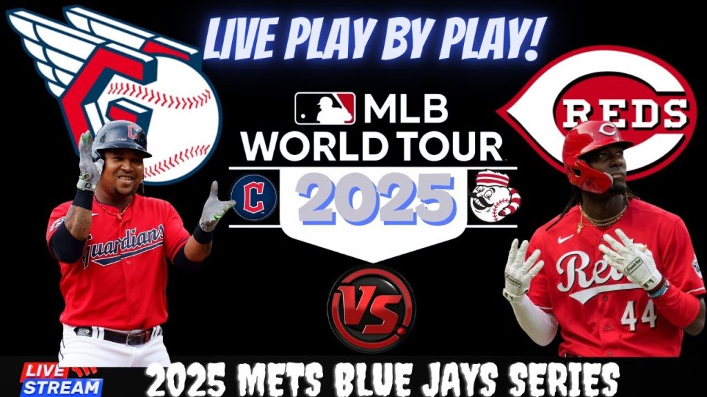 Baseball Live 🔴⚾ Guardians VS Reds LIVE MLB Play By Play Chat Interaction