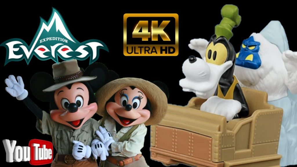 Expedition Everest | PRE-SHOW & RIDE | 4K HD Ride Attraction | Animal Kingdom: Walt Disney World