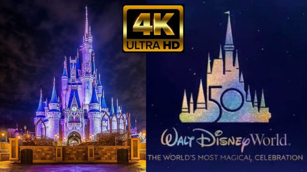 Magic Kingdom Cinderella Castle Christmas Stroll | 4K HD Walk |  Magic Kingdom | Walt Disney World