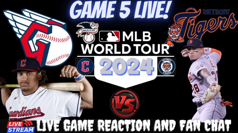 Cleveland Guardians vs Detroit Tigers GAME 5 LIVE ⚾🔥 Live MLB Divisional Play-by-play Watch!