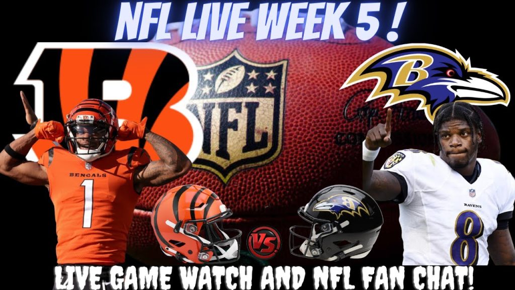 Baltimore Ravens vs Cincinnati Bengals || Ravens vs Bengals | Bengals vs Ravens: Live NFL Fan Stream