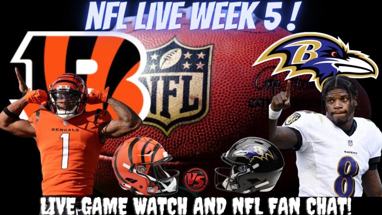 Baltimore Ravens vs Cincinnati Bengals || Ravens vs Bengals | Bengals vs Ravens: Live NFL Fan Stream