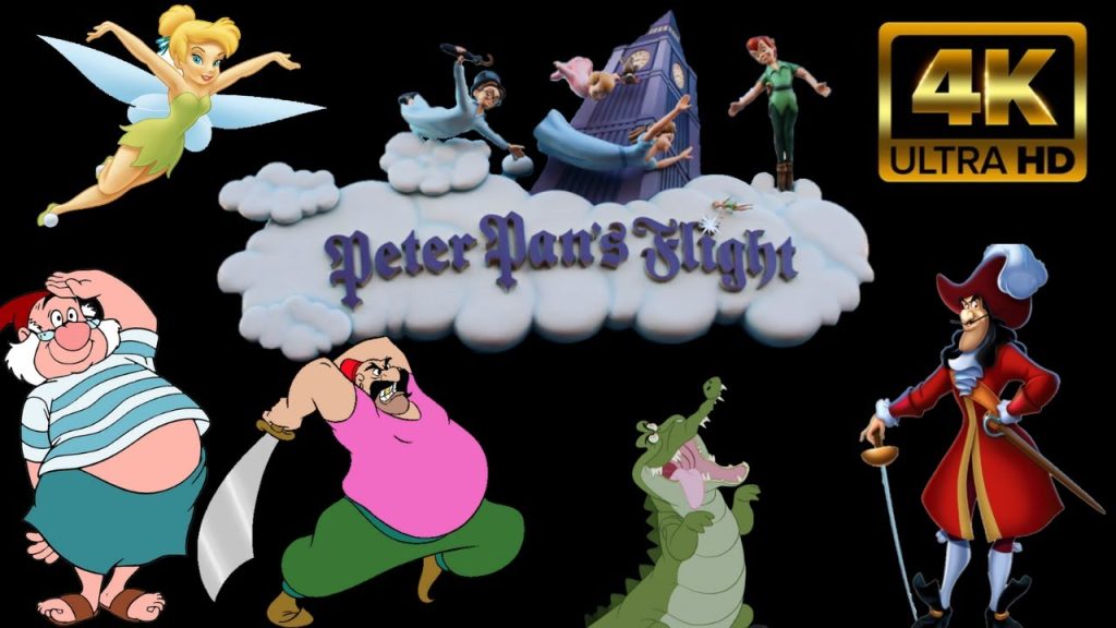Peter Pan’s Flight | 4K HD | Full Ride Attraction | Fantasyland Magic Kingdom | Walt Disney World