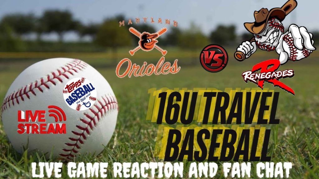 Baseball Live ⚾ 16U Tournament Maryland Orioles vs WHC Renegades Black – Battle for Baltimore