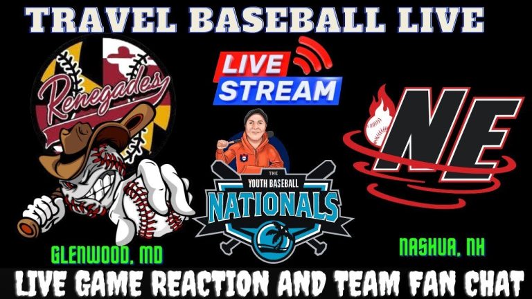 The Youth Baseball Nationals ~ Myrtle Beach 🔴⚾ LIVE WHC Renegades vs Nor’easters Inferno
