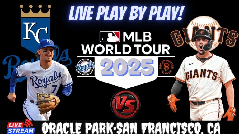 🔴MLB LIVE (KANSAS CITY ROYALS vs. SAN FRANCISCO GIANTS) – 🔴LIVE BASEBALL 🔴LIVE WATCH