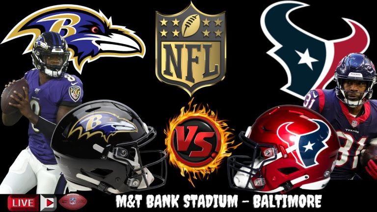 Ravens Host Texans in Must-Watch Live Thriller
