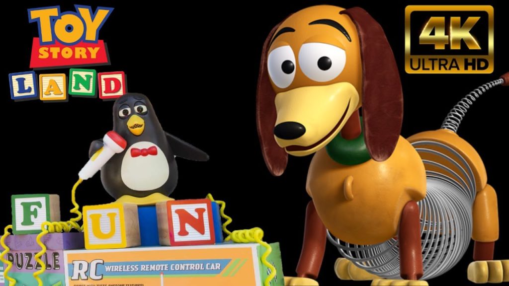 Slinky Dog Dash |  4K POV – 1st ROW Full ride Attraction  | Toy Story Land  Hollywood Studios